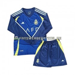 Trikot Al-Nassr Kinder Auswärtsausrüstung 2024-2025 Langarm