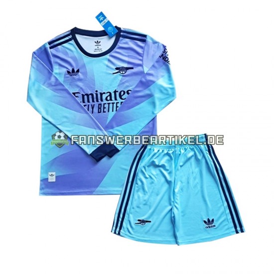 Trikot Arsenal Kinder Ausweich ausrüstung 2024-2025 Langarm