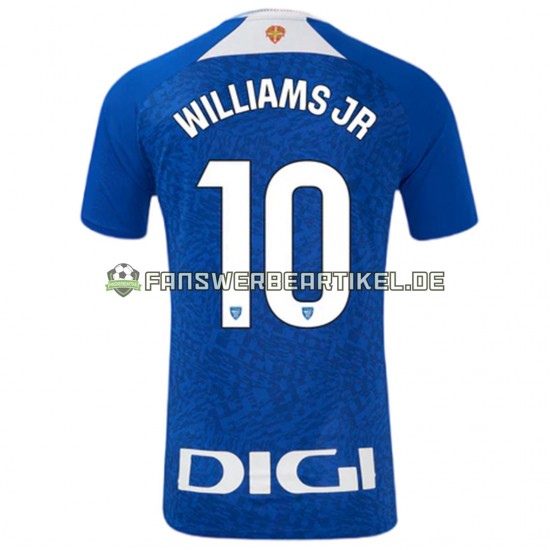 Williams JR 10 Trikot Athletic Bilbao Herren Auswärtsausrüstung 2024-2025 Kurzarm