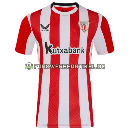 Williams JR 10 Trikot Athletic Bilbao Herren Heimausrüstung 2024-2025 Kurzarm