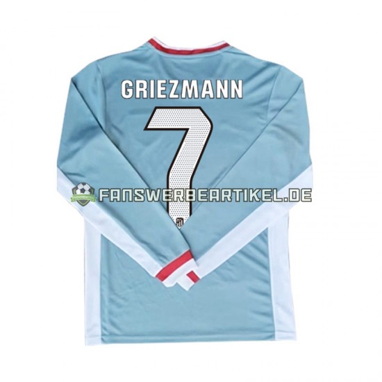 Antoine Griezmann 7 Trikot Atlético Madrid Herren Auswärtsausrüstung 2024-2025 Langarm