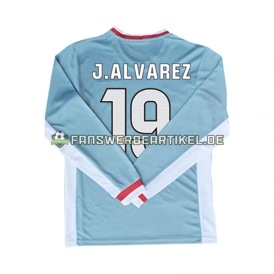 Julian Alvarez 19 Trikot Atlético Madrid Herren Auswärtsausrüstung 2024-2025 Langarm