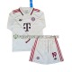 Davies 19 Trikot FC Bayern München Kinder Ausweich ausrüstung 2024-2025 Langarm