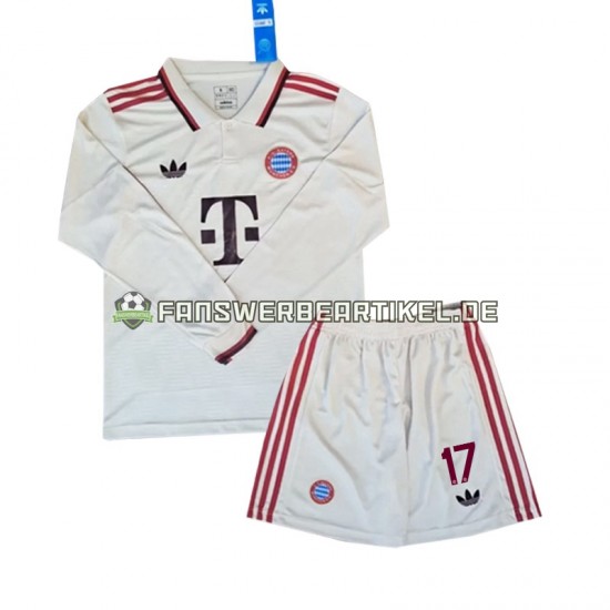 Olise 17 Trikot FC Bayern München Kinder Ausweich ausrüstung 2024-2025 Langarm