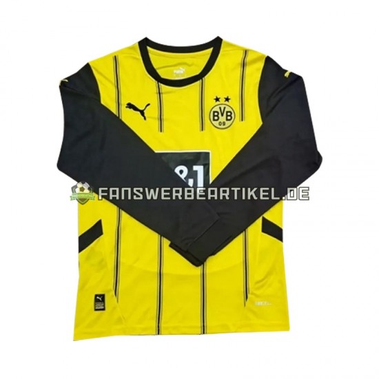 Trikot Borussia Dortmund Herren Heimausrüstung 2024-2025 Langarm