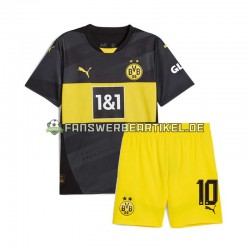 Julian Brandt 10 Trikot Borussia Dortmund Kinder Auswärtsausrüstung 2024-2025 Kurzarm
