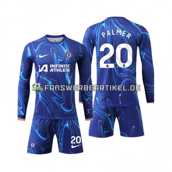 Palmer 20 Trikot Chelsea Kinder Heimausrüstung 2024-2025 Langarm