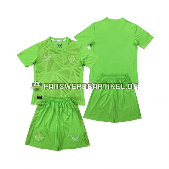 Torwart Trikot Everton Kinder Heimausrüstung 2024-2025 Kurzarm