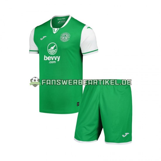 Trikot Hibernian Kinder Heimausrüstung 2024-2025 Kurzarm