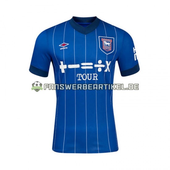 Ipswich Town Trikot Herren Heimausrüstung 2024-2025 Kurzarm