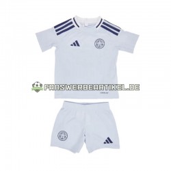 Trikot Leicester City Kinder Ausweich ausrüstung 2024-2025 Kurzarm