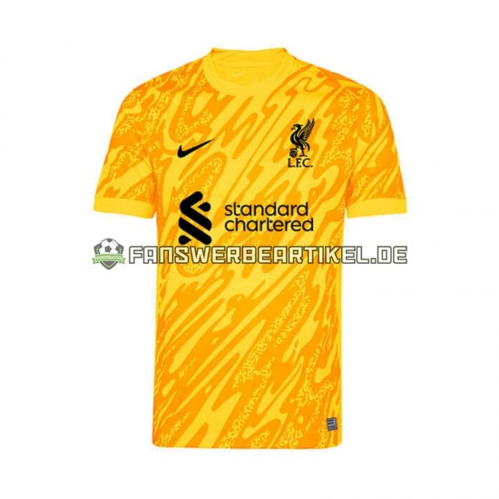 Torwart Trikot Liverpool Herren Viertes ausrüstung 2024-2025 Kurzarm