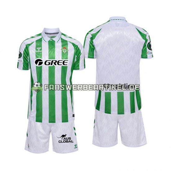 Trikot Real Betis Kinder Heimausrüstung 2024-2025 Kurzarm