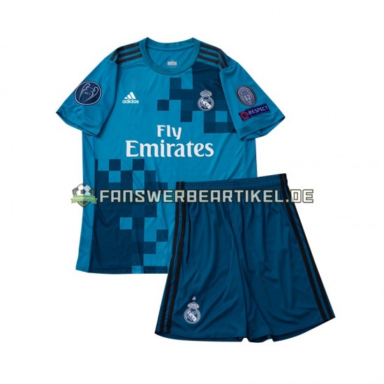 Retro 2017 Trikot Real Madrid Kinder Ausweich ausrüstung Kurzarm