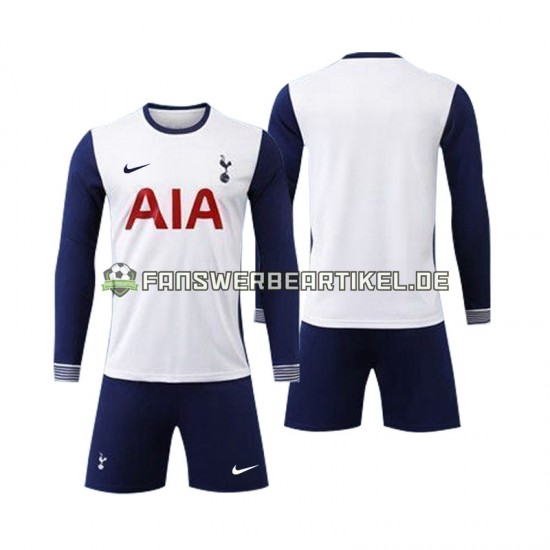 Tottenham Spurs Trikot Kinder Heimausrüstung 2024-2025 Langarm