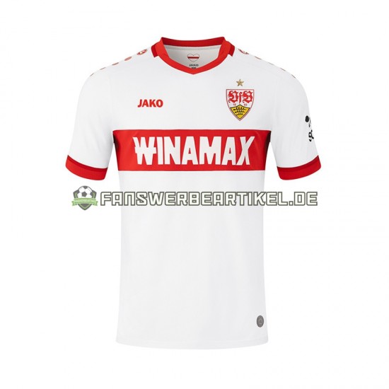 Trikot VfB Stuttgart Herren Heimausrüstung 2024-2025 Kurzarm