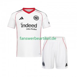 Trikot Eintracht Frankfurt Kinder Auswärtsausrüstung 2025-2026 Kurzarm