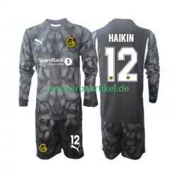 Nikita Hin 12 Torwart Trikot FK Bodø/Glimt AIK Kinder Heimausrüstung 2025 Langarm