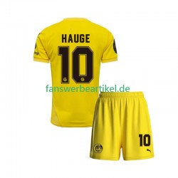 Jens Petter Hauge 10 Trikot FK Bodø/Glimt Kinder Heimausrüstung 2025 Kurzarm
