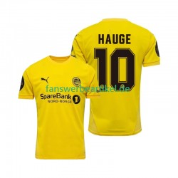 Jens Petter Hauge 10 Trikot FK Bodø/Glimt Herren Heimausrüstung 2025 Kurzarm