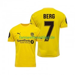 Patrick Berg 7 Trikot FK Bodø/Glimt Herren Heimausrüstung 2025 Kurzarm