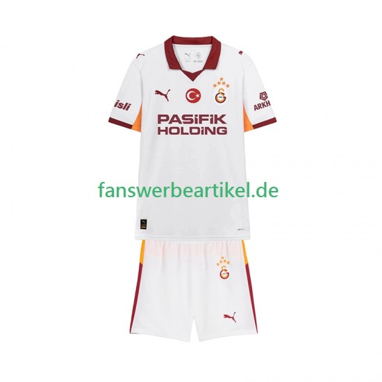 Trikot Galatasaray Kinder Auswärtsausrüstung 2025-2026 Kurzarm