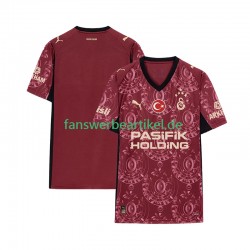 Trikot Galatasaray Herren Ausweich ausrüstung 2025-2026 Kurzarm