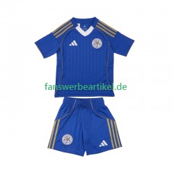 Trikot Leicester City Kinder Heimausrüstung 2025-2026 Kurzarm