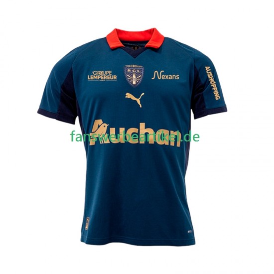 Sainte-Barbe Trikot RC Lens Herren Viertes ausrüstung 2025-2026 Kurzarm