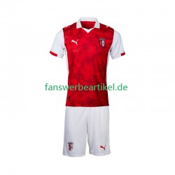 SC Braga Trikot Kinder Heimausrüstung 2025-2026 Kurzarm