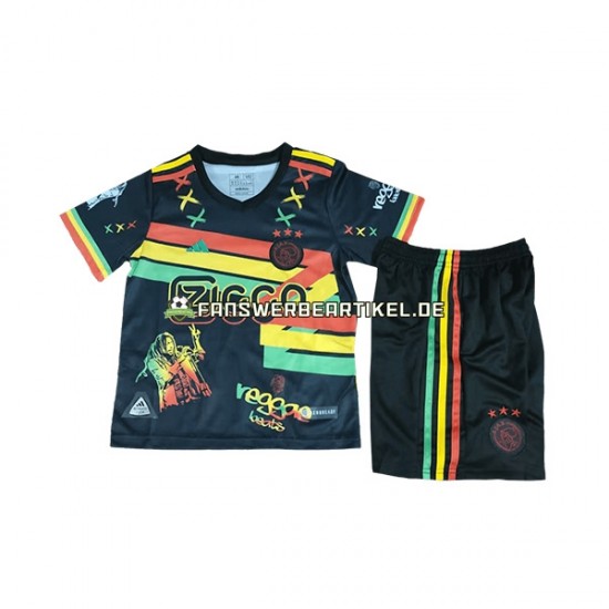 Bob Marley Trikot Ajax Amsterdam Kinder Heimausrüstung 2023-2024 Kurzarm