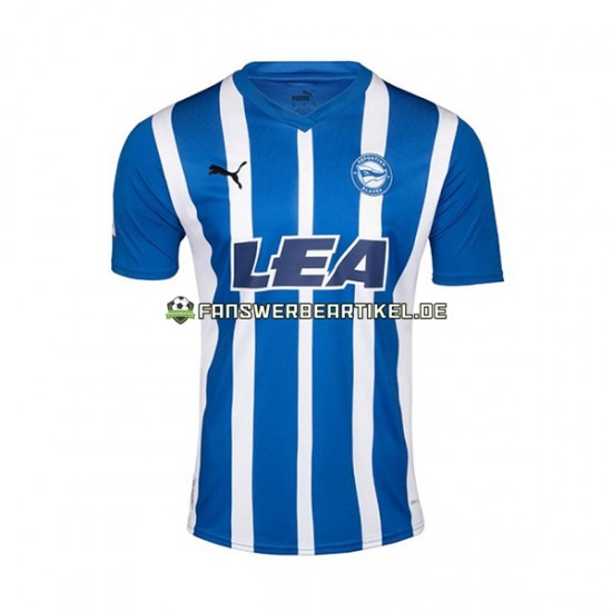 Deportivo Alaves Trikot Herren Heimausrüstung 2023-2024 Kurzarm