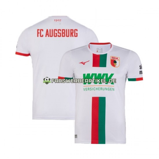 FC Augsburg Trikot Herren Heimausrüstung 2023-2024 Kurzarm