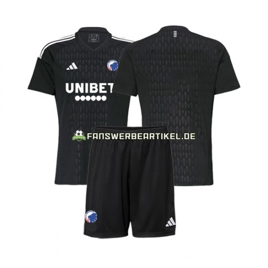 Torwart Trikot FC Copenhagen Kinder Auswärtsausrüstung 2023-2024 Kurzarm