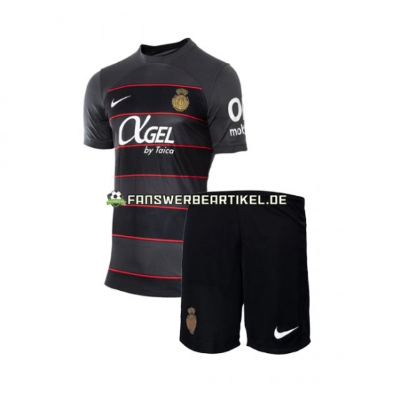 RCD Mallorca Trikot Kinder Auswärtsausrüstung 2023-2024 Kurzarm