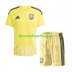 Torwart Trikot Aston Villa Kinder Heimausrüstung 2026-2027 Kurzarm