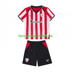 Trikot Athletic Bilbao Kinder Heimausrüstung 2026-2027 Kurzarm