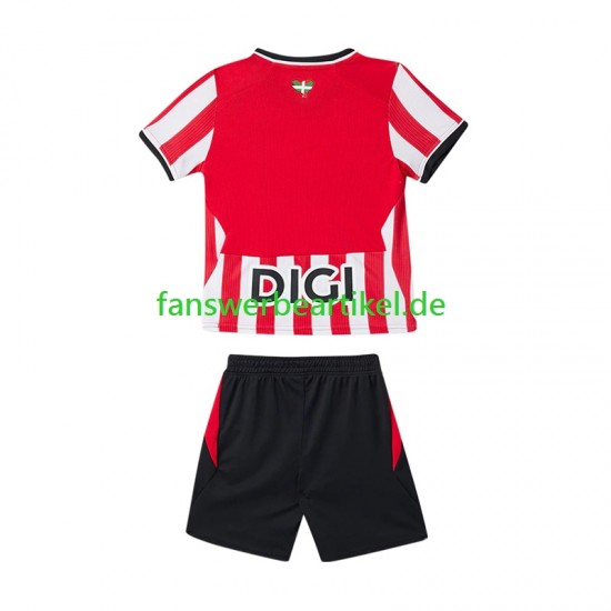 Trikot Athletic Bilbao Kinder Heimausrüstung 2026-2027 Kurzarm