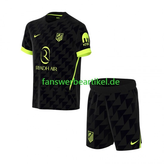 Trikot Atlético Madrid Kinder Auswärtsausrüstung 2026-2027 Kurzarm