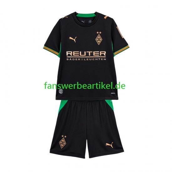 Trikot Borussia Mönchengladbach Kinder Auswärtsausrüstung 2026-2027 Kurzarm
