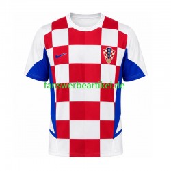 Retro 2002 Trikot Kroatien Herren Heimausrüstung Kurzarm Retro 2002 Trikot Kroatien Herren Heimausrüstung Kurzarm