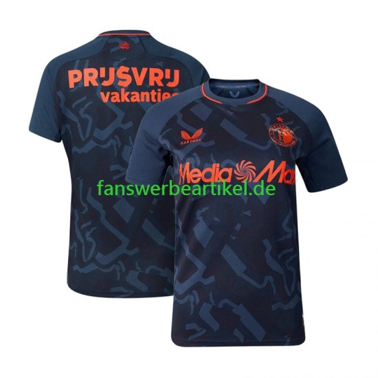 Trikot Feyenoord Rotterdam Herren Ausweich ausrüstung 2026-2027 Kurzarm