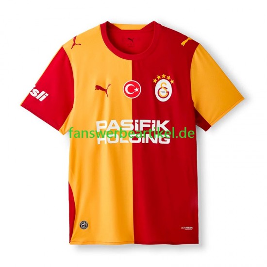 Trikot Galatasaray Herren Heimausrüstung 2026-2027 Kurzarm