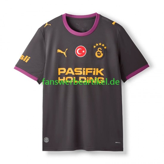 Trikot Galatasaray Herren Ausweich ausrüstung 2026-2027 Kurzarm