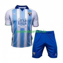 Trikot Málaga CF Kinder Heimausrüstung 2026-2027 Kurzarm Trikot Málaga CF Kinder Heimausrüstung 2026-2027 Kurzarm