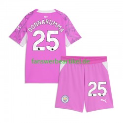 Gianluigi Donnarumma Torwart Trikot Manchester City Kinder Auswärtsausrüstung 2026-2027 Kurzarm