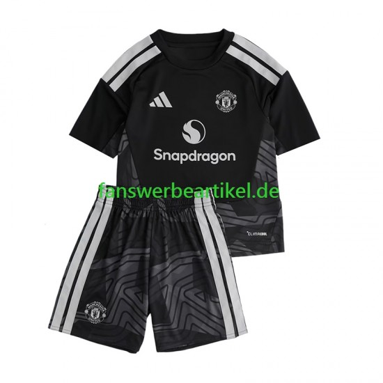 Torwart Trikot Manchester United Kinder Heimausrüstung 2026-2027 Kurzarm