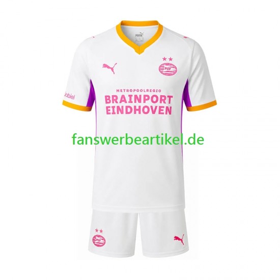 Trikot PSV Eindhoven Kinder Auswärtsausrüstung 2026-2027 Kurzarm