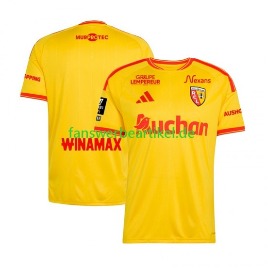 Trikot RC Lens Herren Heimausrüstung 2026-2027 Kurzarm
