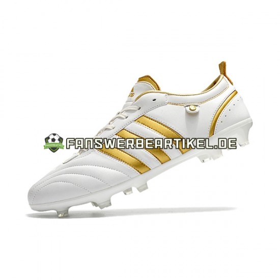 Adidas ADIPURE FG Gold Weiß Fußballschuhe